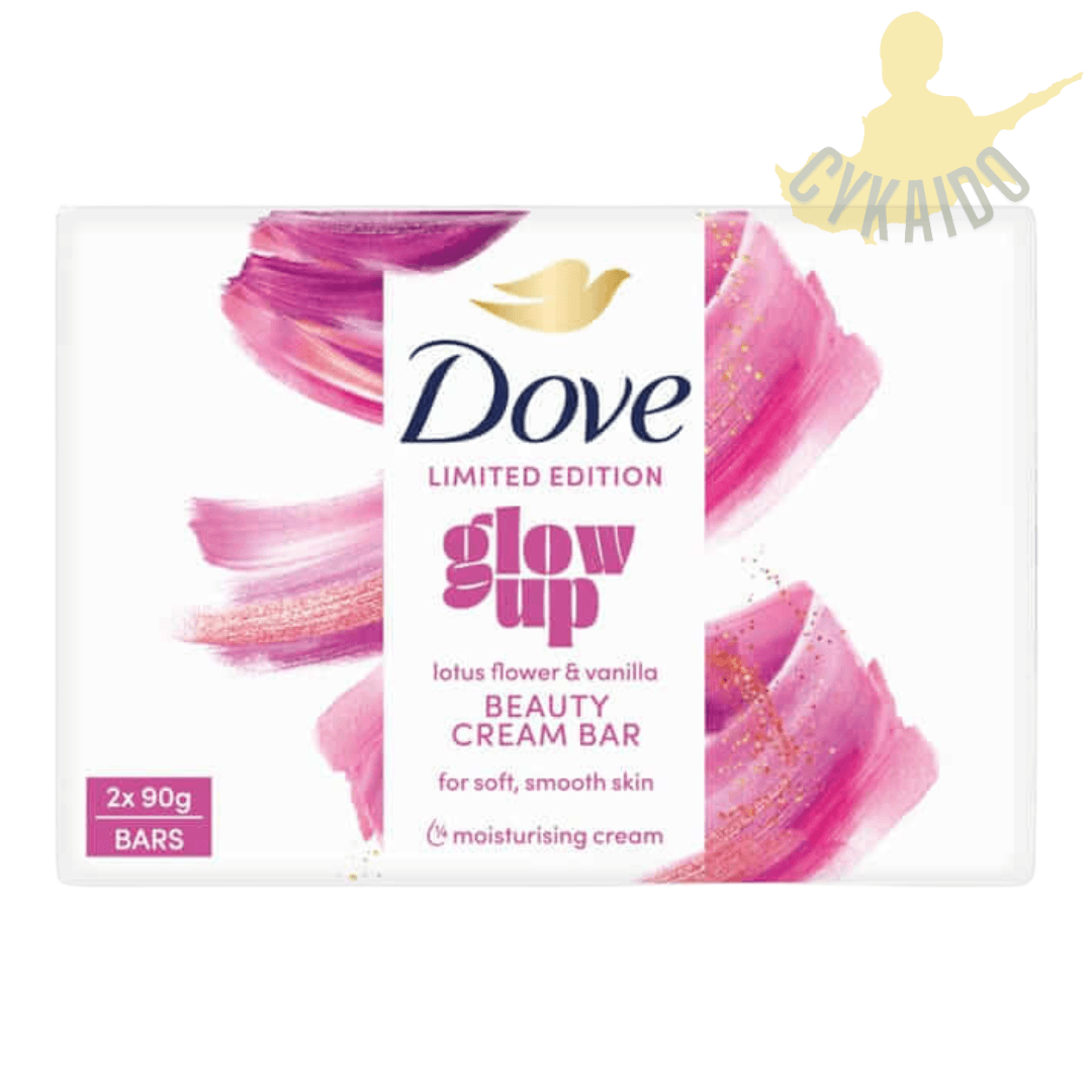 Dove Glow Up Beauty Cream Soap Bar x 2(90g) - £1.49 (High Street Price £2)