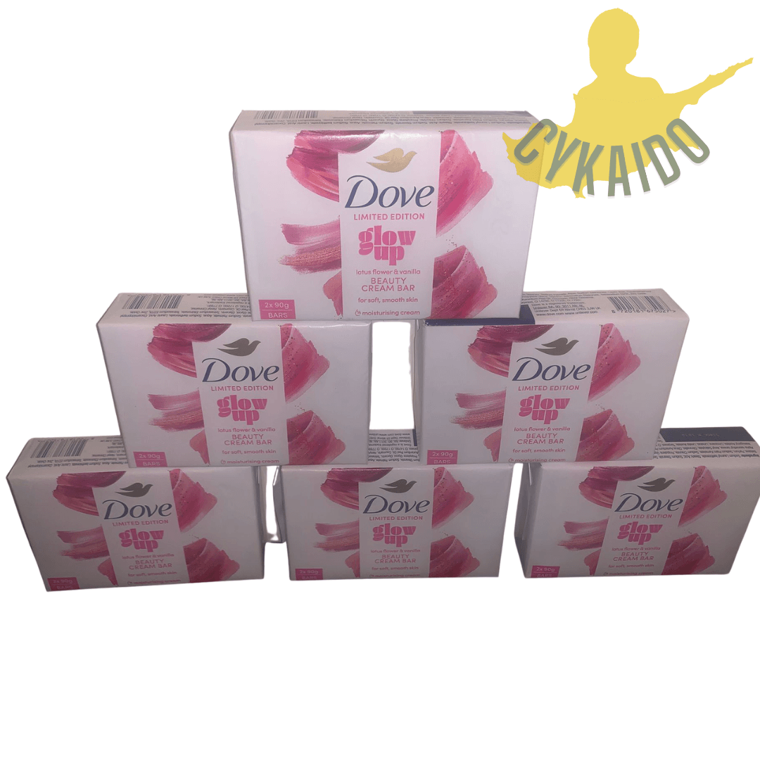 Dove Glow Up Beauty Cream Soap Bar x 2(90g) - £1.49 (High Street Price £2)