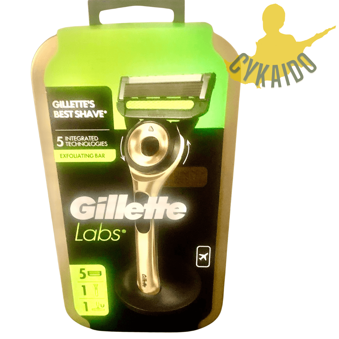 Gillette Labs Razor Champion Gold Edition with 5 razor Blades & Case - £14.99 (High Street Price £21.99 - 29.99)