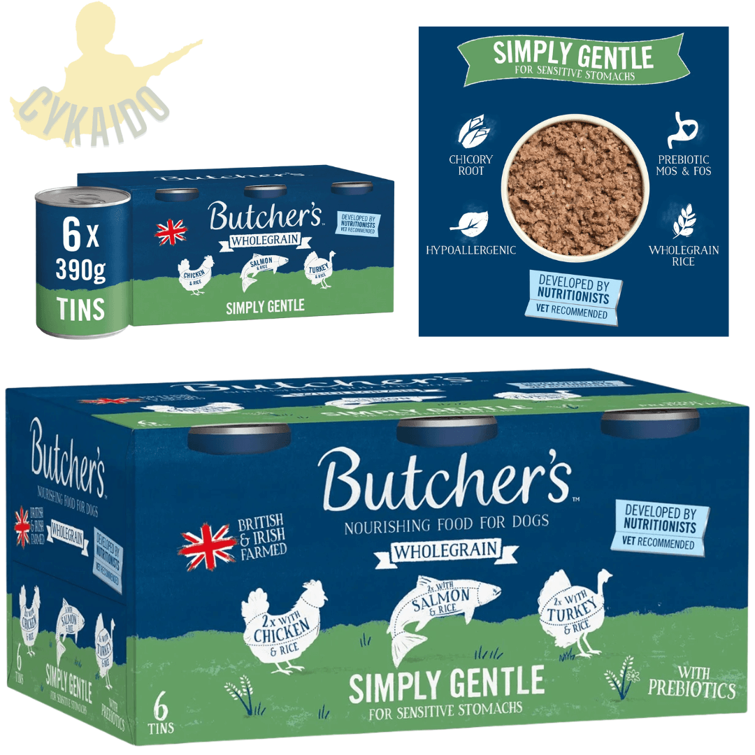 Butchers Wholegrain Simply Gentle Dog Food Mix 6